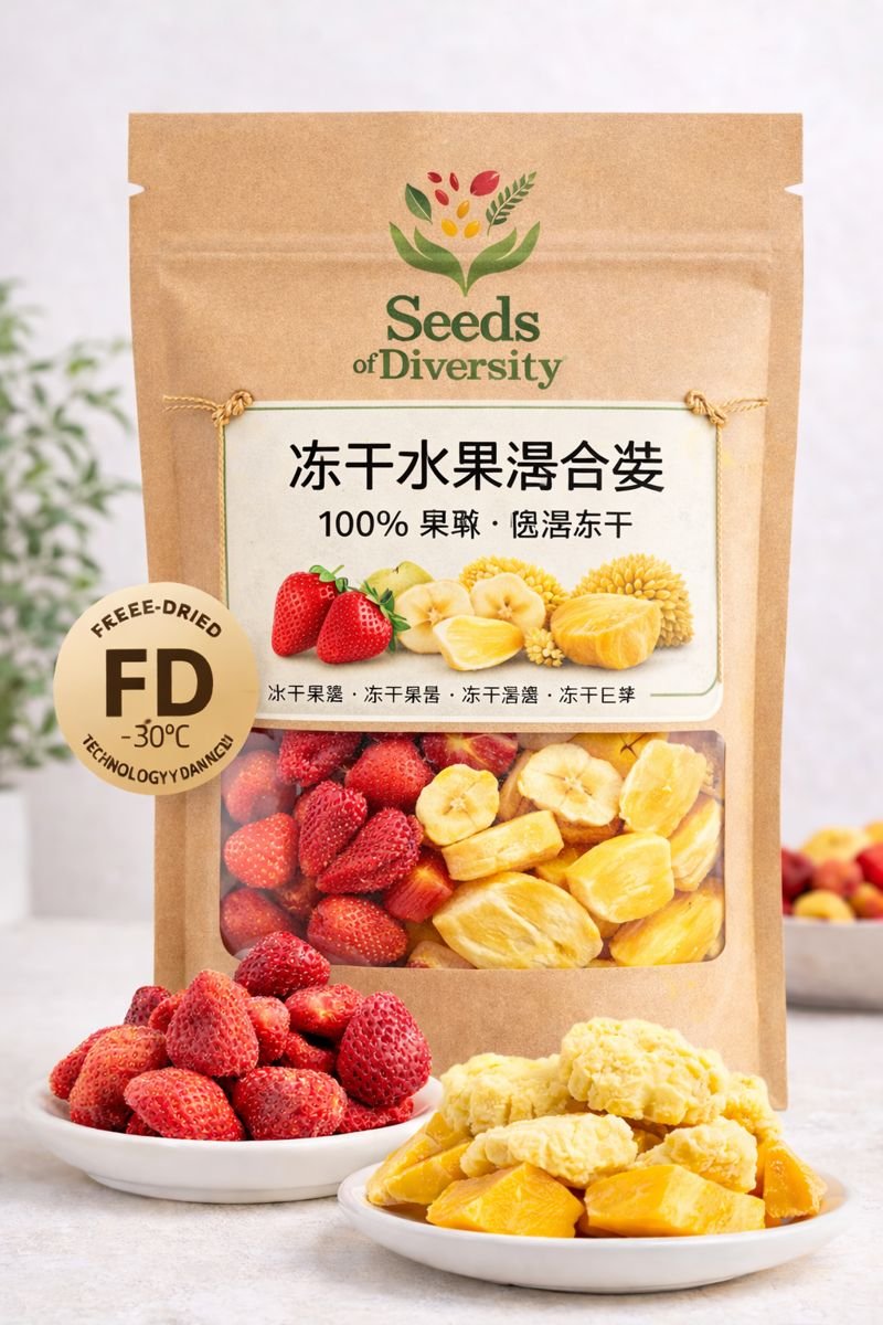 Сушений мікс фруктів — максимум смаку та користі без цукру